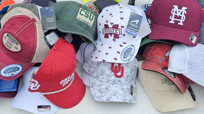 College Team Hats